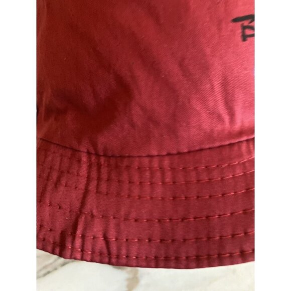 Beijing 2008 Olympics Red Bucket Hat Cap Unisex Hat - Picture 3 of 4